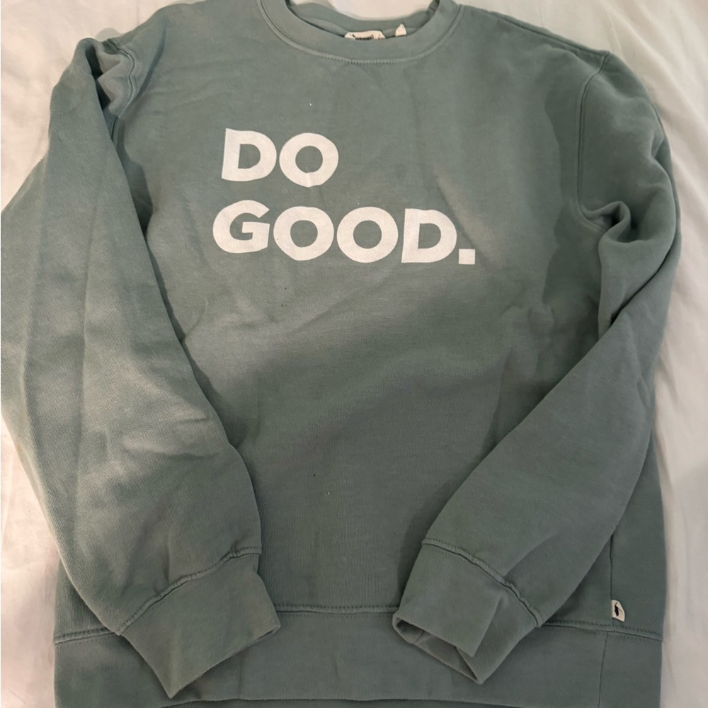 Green Sweatshirt - Do Good